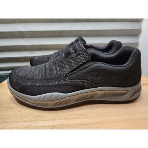 Skechers Cohagen Knit Walk Men’s 10.5 Extra Wide | Black Memory Foam Slip-On